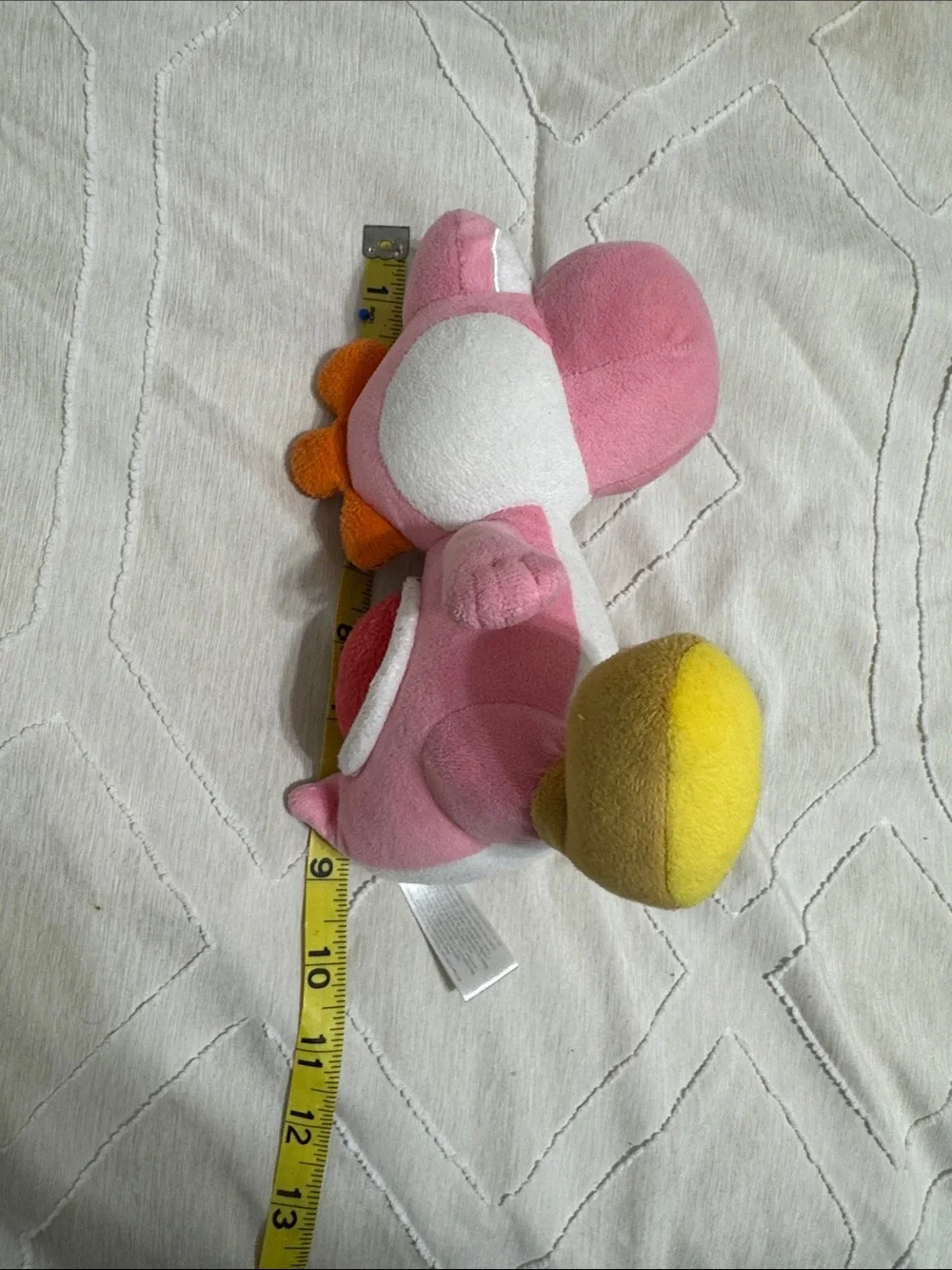 Pink Plush Yoshi-Inspired Stuffed Toy for Kids